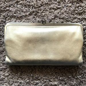 Gold HOBO clutch wallet